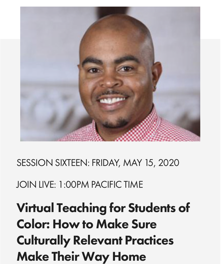 Virtual Learning for Students of Color