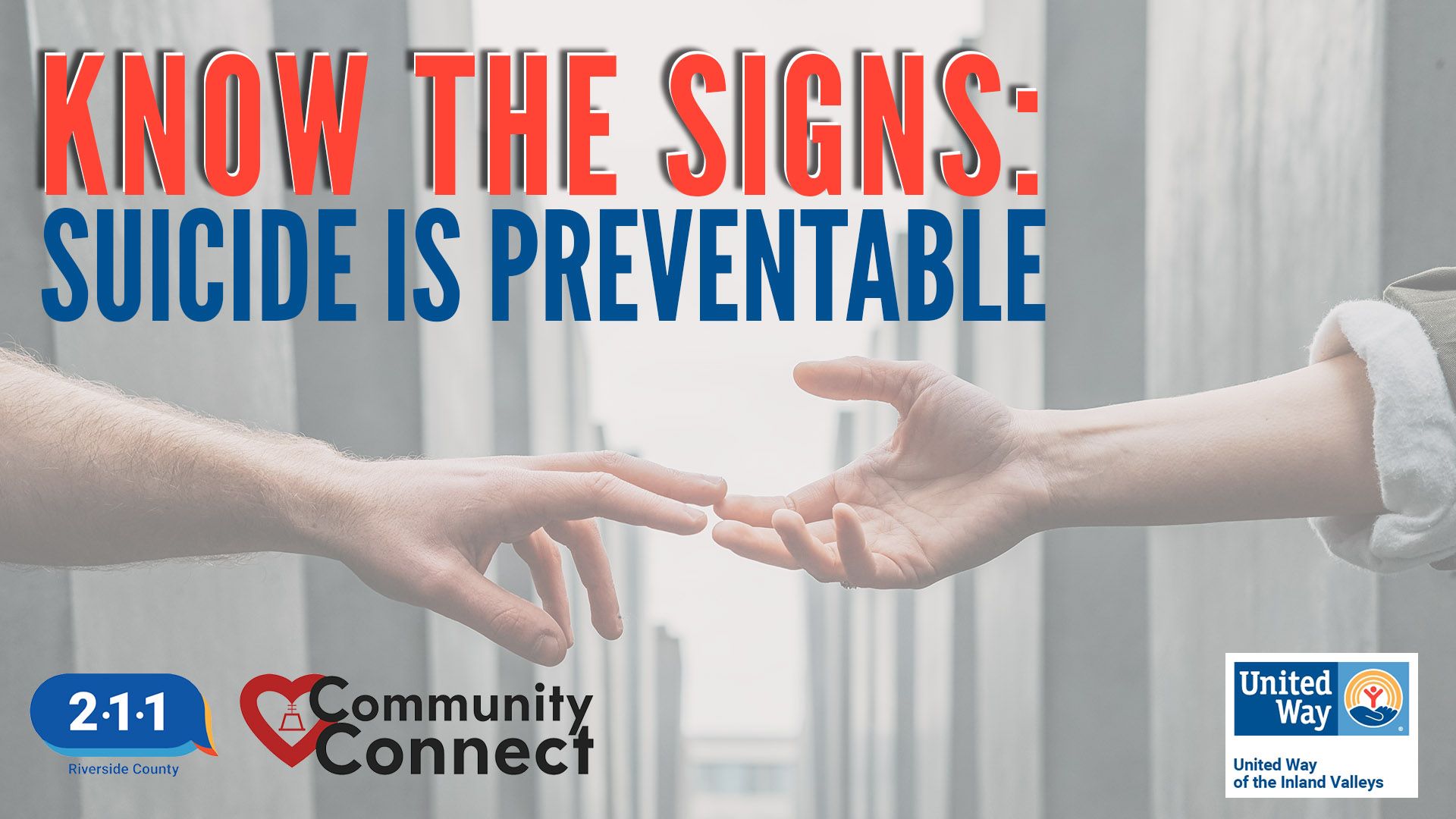 Know the Signs: Suicide is Preventable