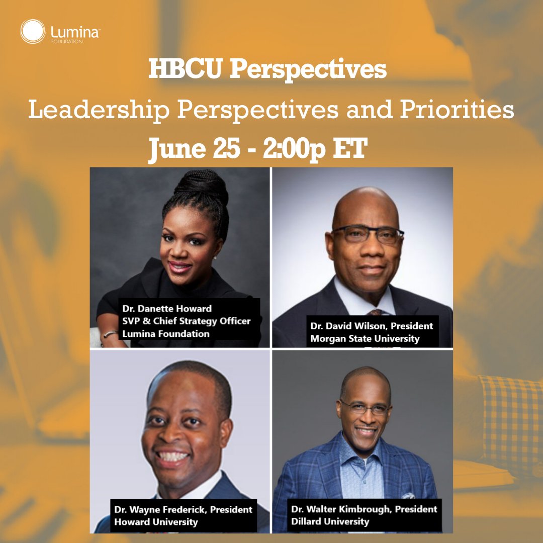 HBCU Leadership Perspectives & Priorities