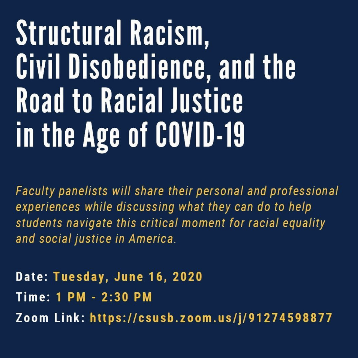 Structural Racism and Civil Disobedience