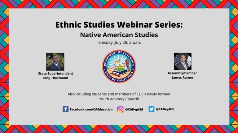 Ethnic Studies Webinar Series: Native American Studies