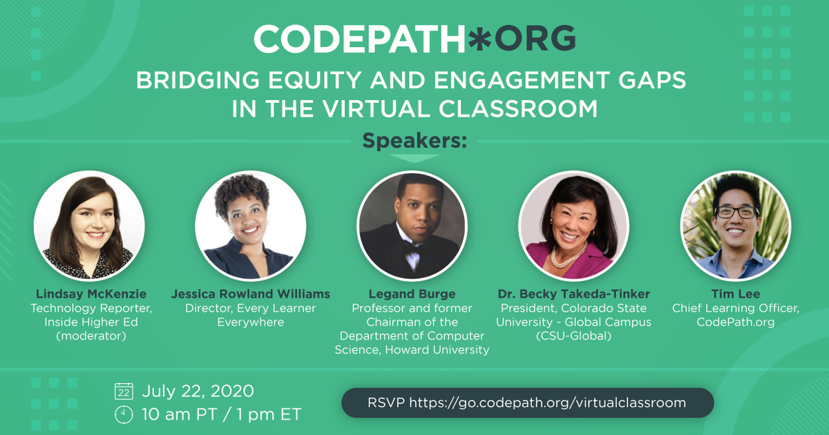 BRIDGING EQUITY AND ENGAGEMENT GAPS IN THE VIRTUAL CLASSROOM