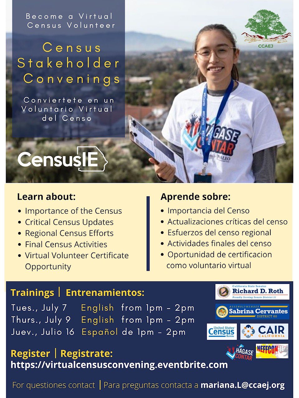 Census Stakeholder Convenings
