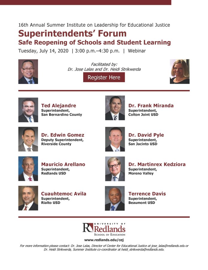 The Superintendents' Forum