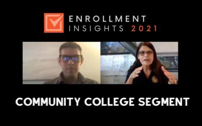 Community College Segment: Enrollment In this Moment
