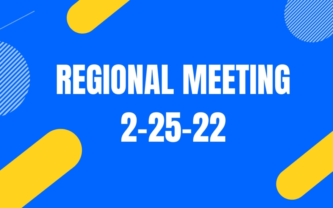 K-16 REGIONAL COLLABORATIVE MEETING ON 2-25-22