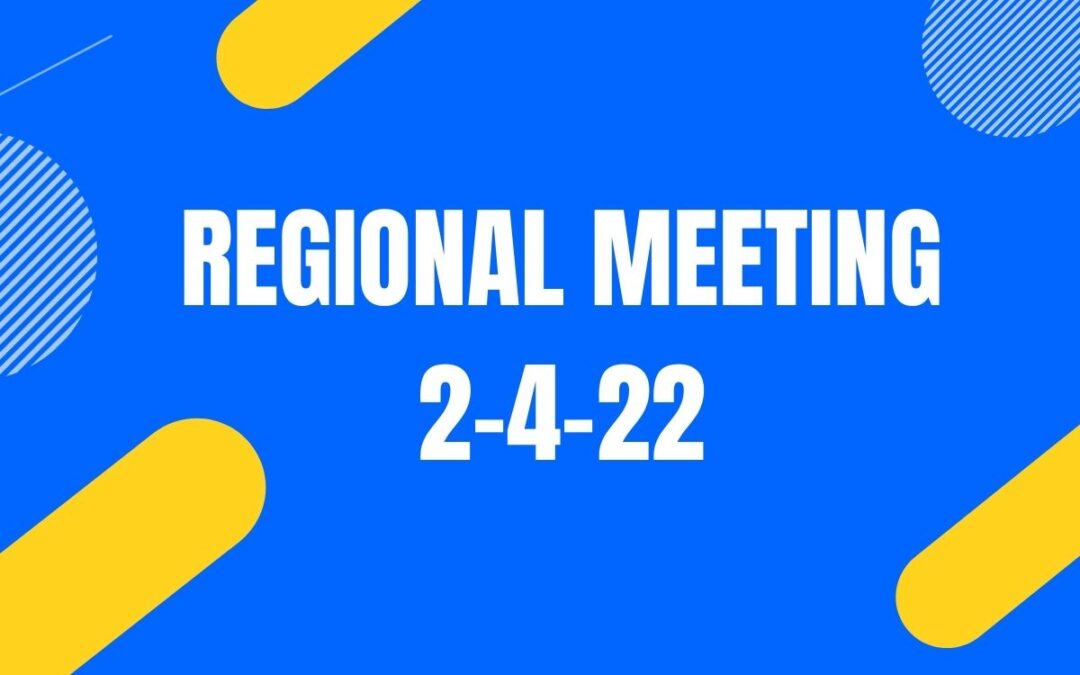 K-16 REGIONAL COLLABORATIVE MEETING ON 2-4-22