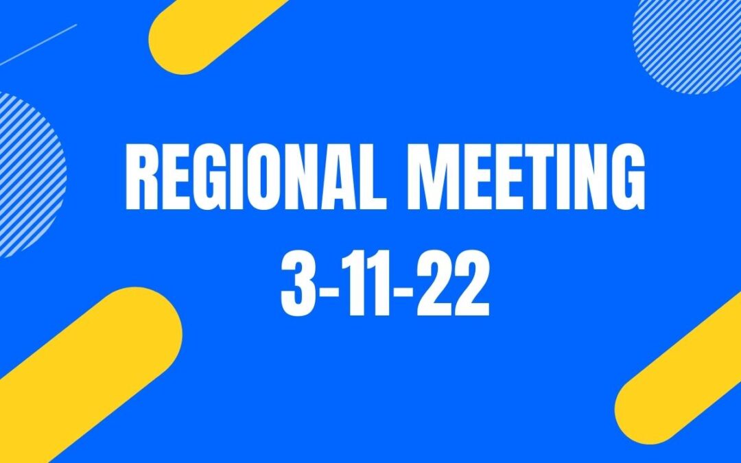 K-16 REGIONAL COLLABORATIVE MEETING ON 3-11-22