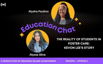 Education Chat: The Reality of Students in Foster Care: Kevon Lee’s Story