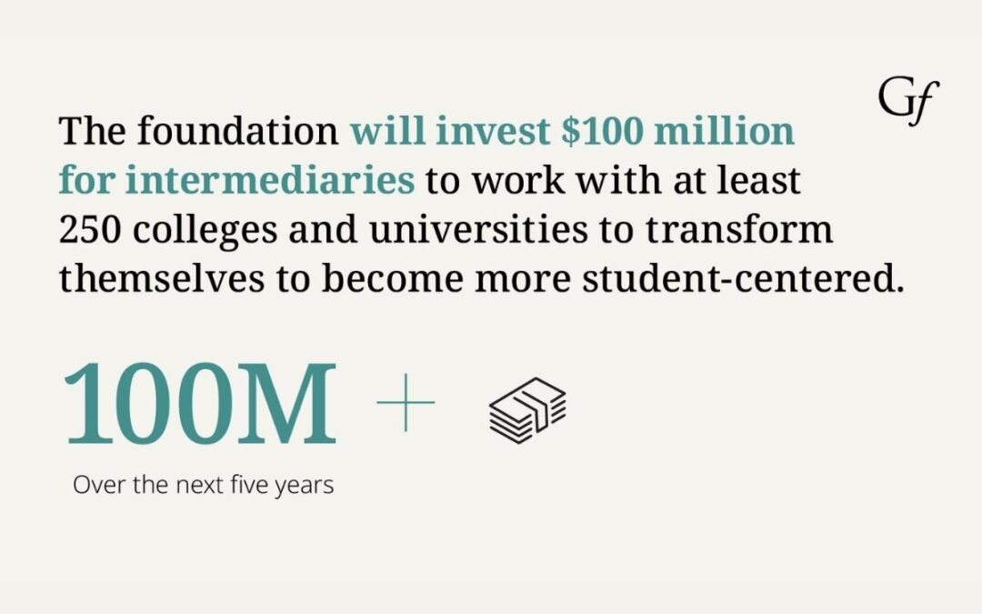 GIA among six organizations receiving $100M to accelerate institutional transformation and close equity gaps for students