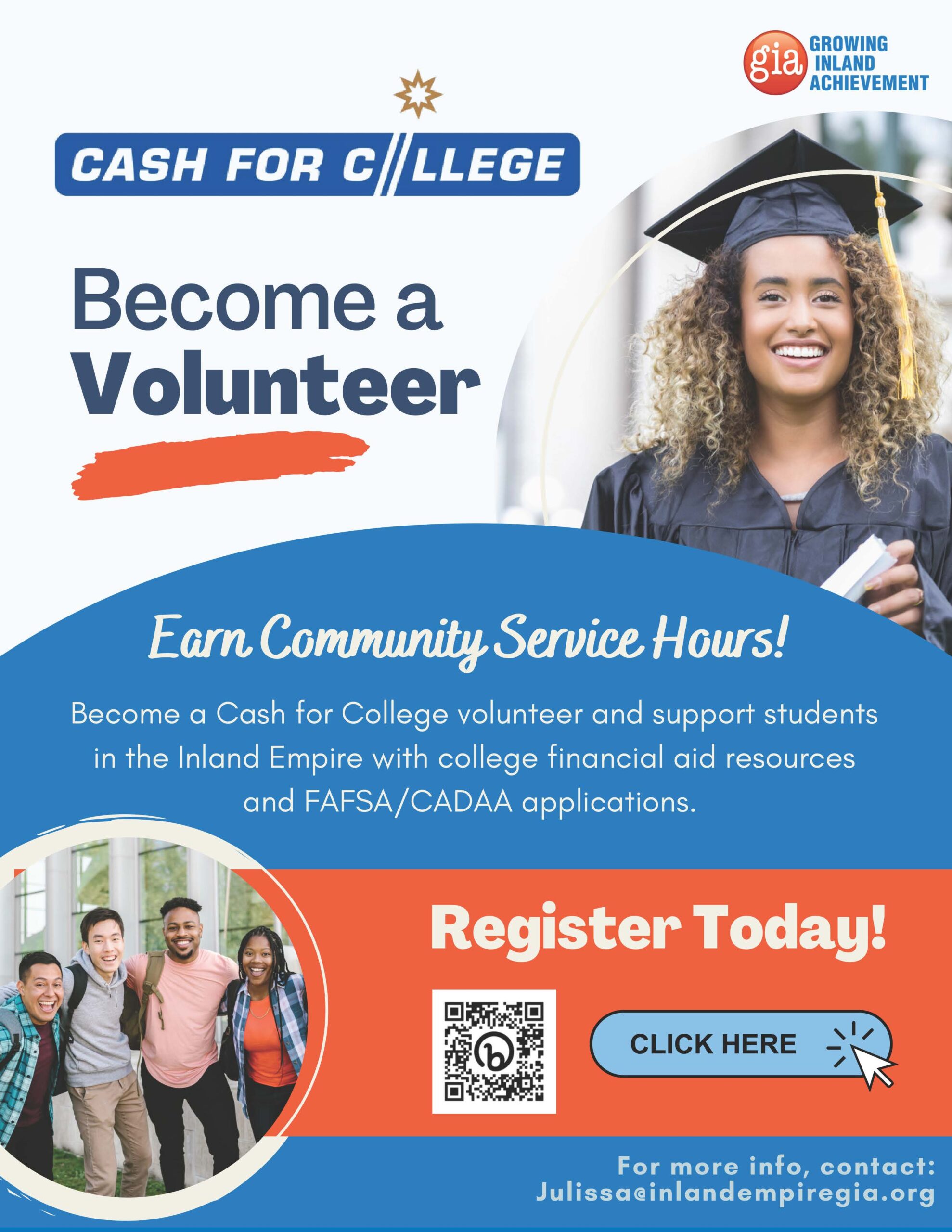 Cash For College Volunteer Flyer (1)