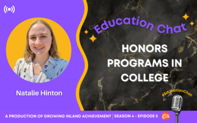 Education Chat: Honors Programs in College