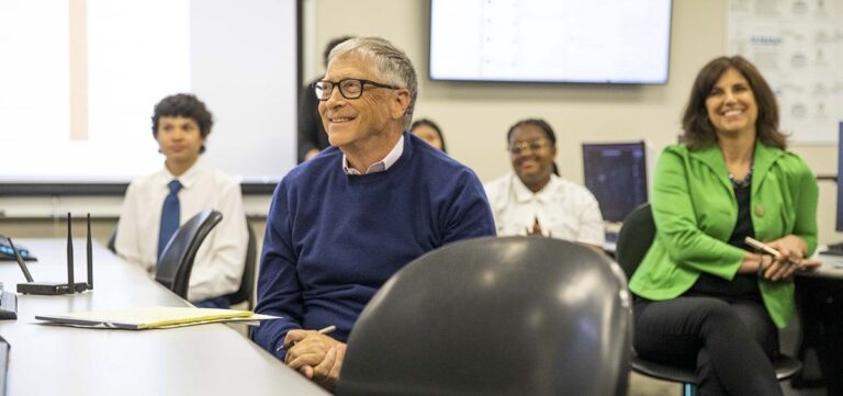 Bill Gates writes about his experience visiting Chaffey College in Rancho Cucamonga