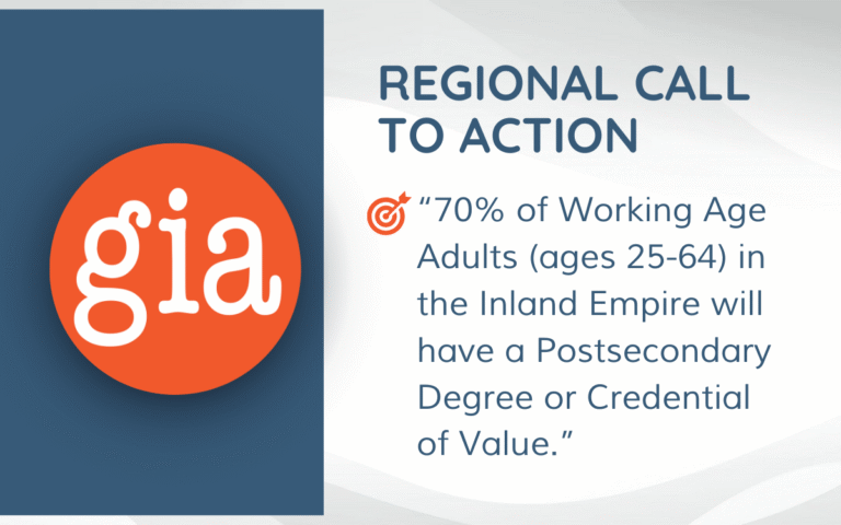GIA Board Adopts Regional Goal to Increase Postsecondary Attainment to 70%