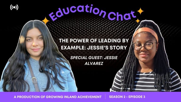 Education Chat: The Power of Leading by Example: Jessie’s Story