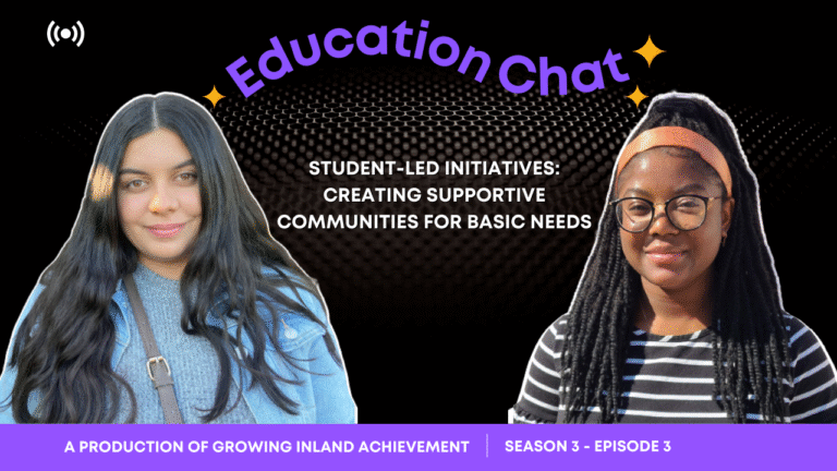Education Chat: Student-Led Initiatives: Creating Supportive Communities for Basic Needs