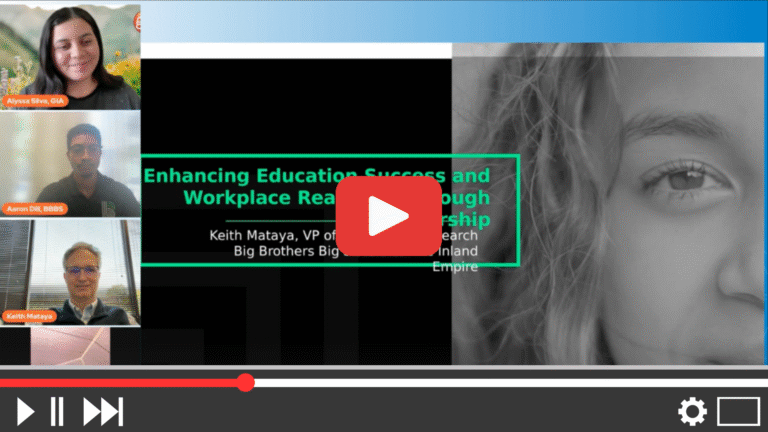 Achieving the Vision: Enhancing Education Success and Workplace Readiness through Mentorship