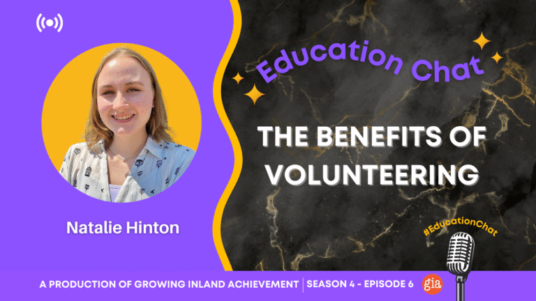 Education Chat: The Benefits of Volunteering