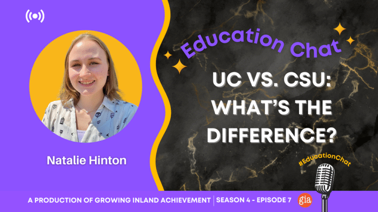 Education Chat: UCs vs. CSUs: What’s the Difference?