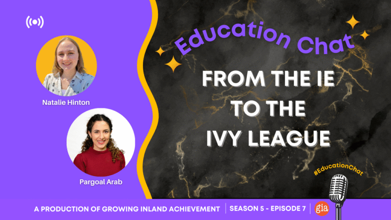 Education Chat: From the IE to the Ivy League