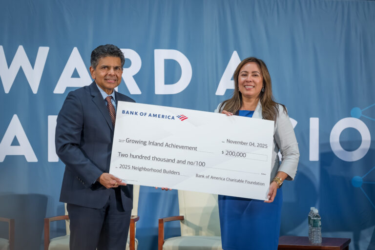 Growing Inland Achievement Selected as Bank of America Neighborhood Builder, Receives $200K Investment to Strengthen College-to-Career Pathways in the Inland Empire