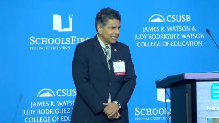 Dr. Ashish Vaidya Highlights Equity and Economic Mobility at CSUSB Summit