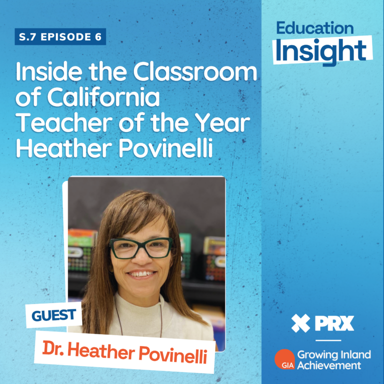 Education Insight: Inside the Classroom of California Teacher of the Year Heather Povinelli
