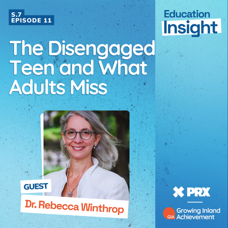 Education Insight: The Disengaged Teen and What Adults Miss